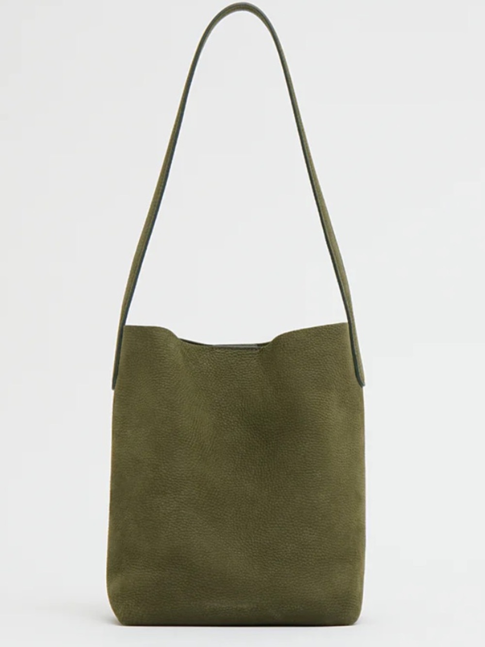 Mansur Gavriel SMALL EVERYDAY CABAS in color ALGAE green tote bag